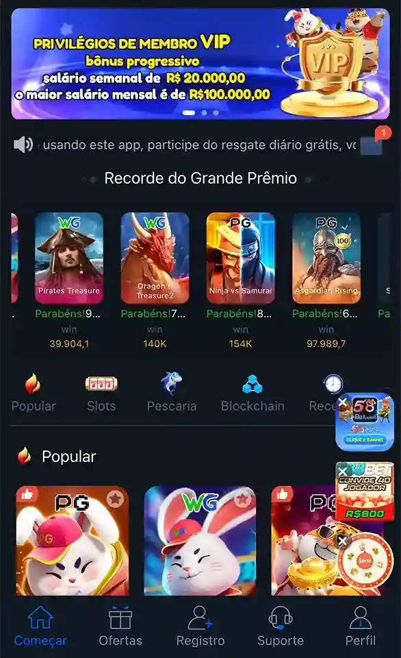 Aplicativo móvel do 688BET cassino em smartphone